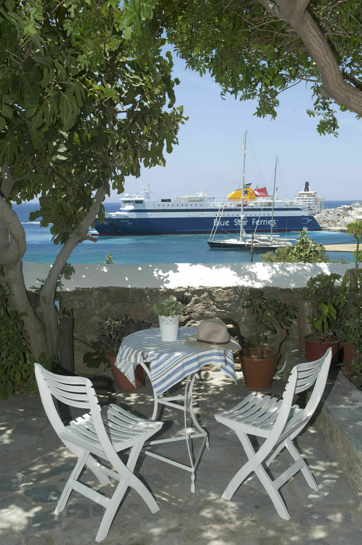 Hotel Asimina à Tourlos Extérieur photo