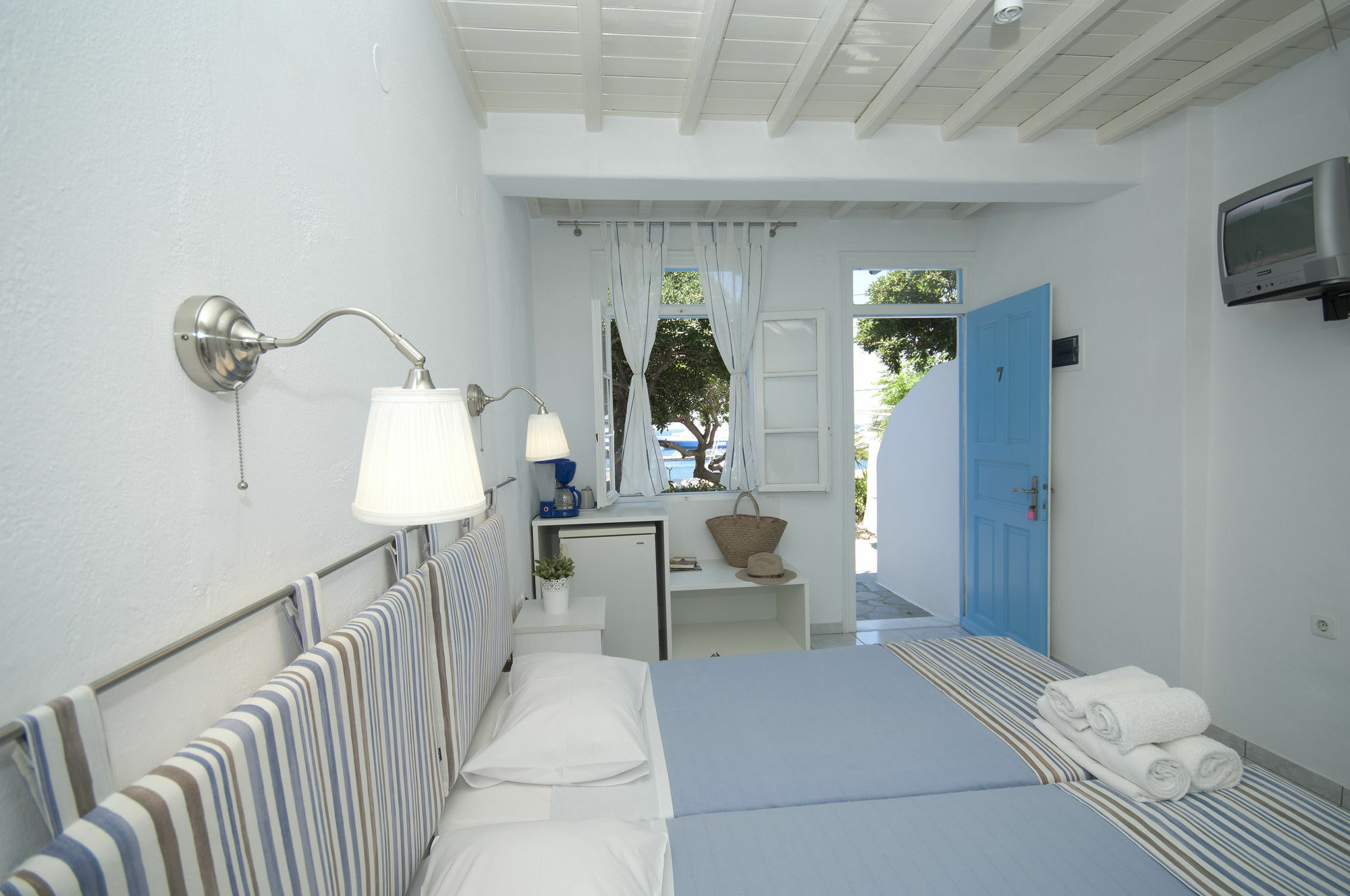 Hotel Asimina à Tourlos Extérieur photo